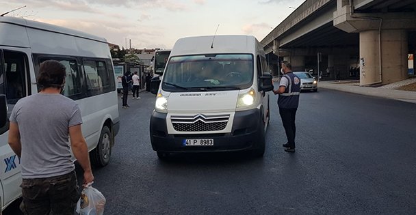 Kocaeli'de korsan taşımacılığa geçit yok!
