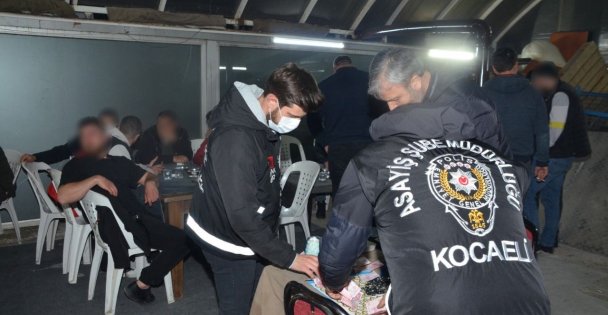 Kocaeli'de Kumar ve Oyun Makineleri Operasyonu!