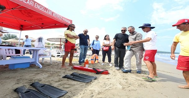 Kocaeli'de Mavi Bayraklı Plajlara Denetim