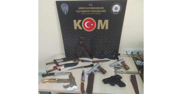 Kocaeli'de Silah Ticareti Operasyonu: 5 Gözaltı