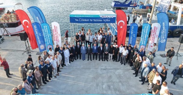 Kocaelide Su Ürünleri Av Sezonu Açıldı