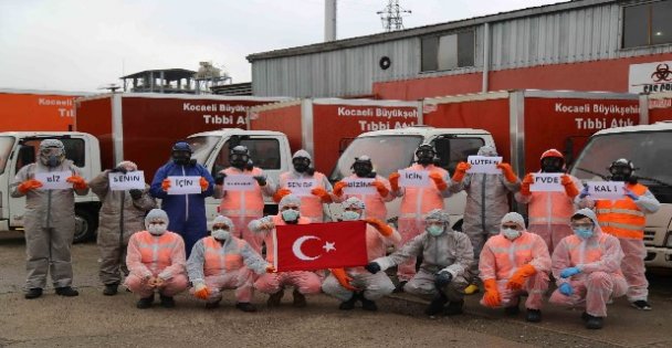 Kocaeli'de tıbbi atık bertarafı ve cenaze hizmetlerinde koronavirüs tedbirleri