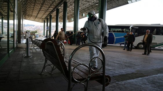 Kocaeli'de toplu taşıma araçlarında virüs ve mikroplara izin yok