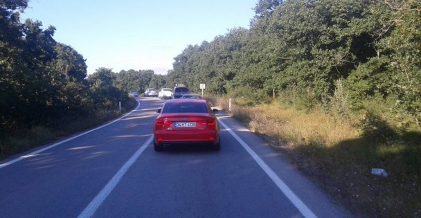 Kocaeli'de trafik felç!