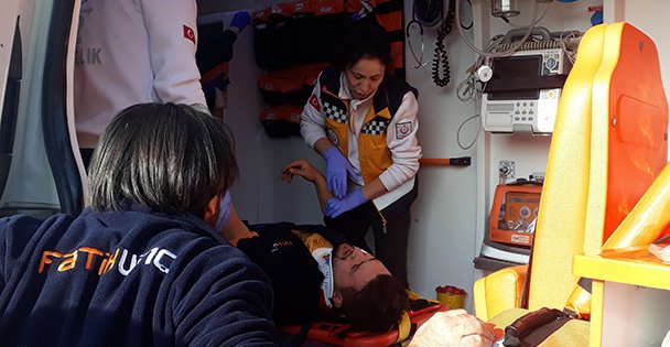 Gebze'de trafik kazası: 1 yaralı