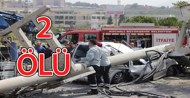 Kocaeli'de trafik kazası: 2 ölü