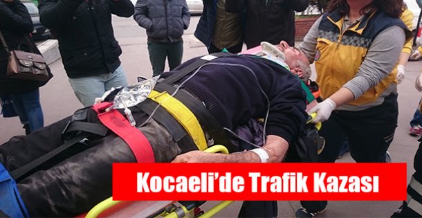 Kocaeli'de Trafik Kazası !