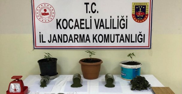 Kocaeli'de uyuşturucu operasyonu: 4 gözaltı