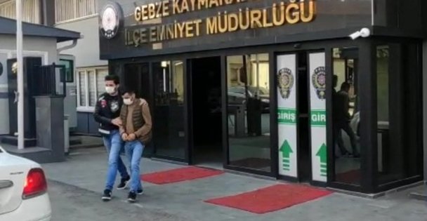 Kocaeli'de yankesicilik iddiasıyla gözaltına alınan 2 şüpheliden biri tutuklandı