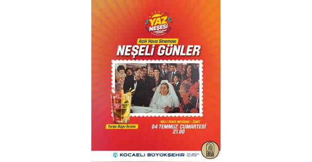 Kocaeli'de yaz neşesi meydana taşınıyor
