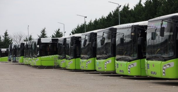 Kocaeli'deki otobüs seferleri sayısı yükseldi