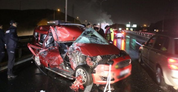 Kocaeli'deki trafik kazalarında 5 kişi yaralandı