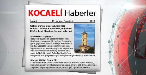 Kocaeli'den Haberler