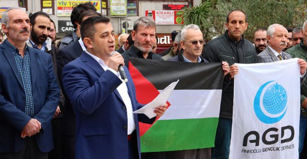 Kocaeli'den İsrail'e protesto