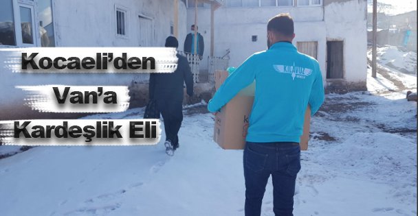 Kocaeli'den Van'a Kardeşlik Eli