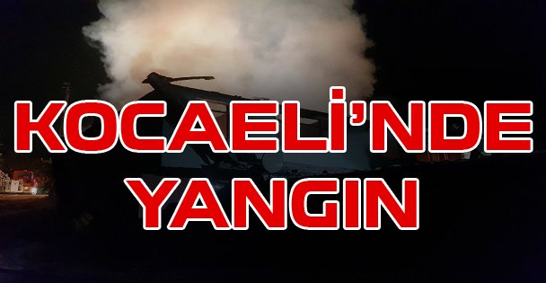 Kocaeli'nde Ev Yangını