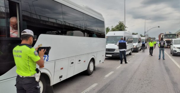 Kocaeli'nde korsan servise geçit yok!