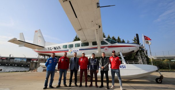 Kocaeli'nin deniz uçağı artık tüm Marmara'yı denetleyecek