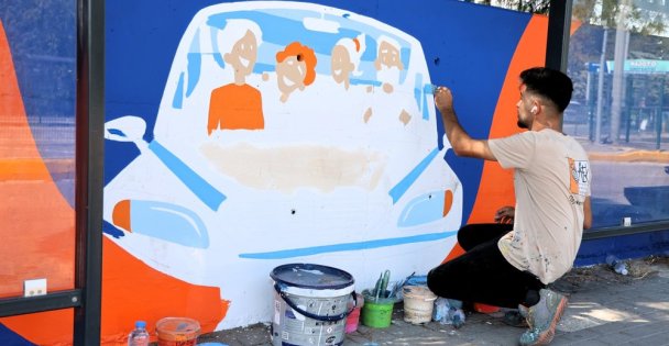 Kocaelinin duvarları kentin değerlerini anlatıyor