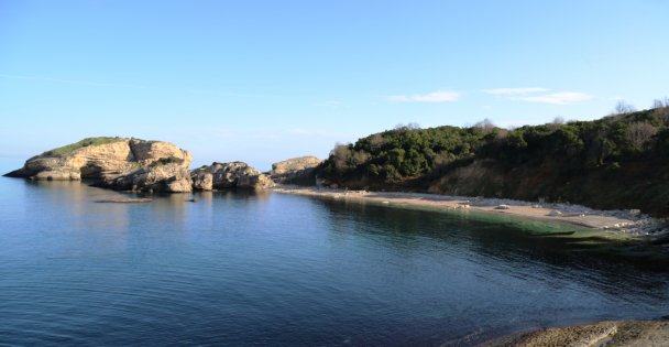 Kocaeli'nin göz bebeği Sardala Koyu'nda temizlik yapıldı