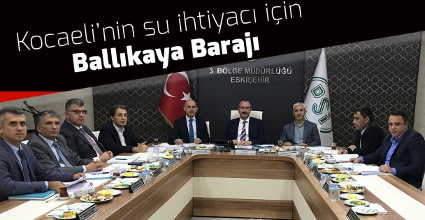 Kocaeli'nin su ihtiyacı olmayacak