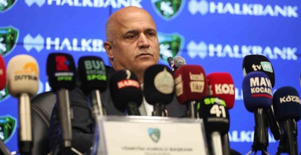 Kocaelispor Başkanı Duruldan sanayicilere sitem: Lafa gelince herkes Kocaelisporlu