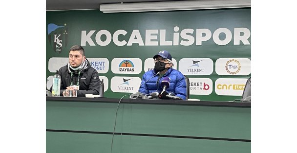 Kocaelispor-MKE Ankaragücü maçının ardından