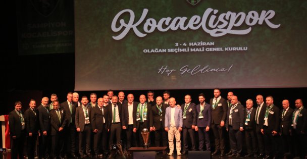 Kocaelispor'da Başkan Değişmedi