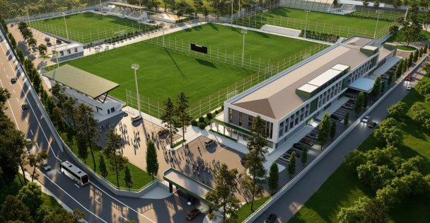 Kocaelispor'un yeni yuvası adım adım tamamlanıyor