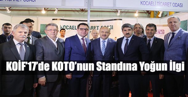 KOİF'17'de KOTO'nun standına yoğun ilgi