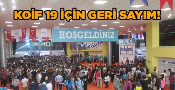 KOİF 19 için geri sayım!