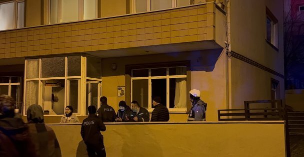 Kombiden çıkan yangın paniğe neden oldu