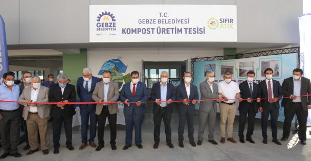 Kompost Gübre Tesisi Açıldı