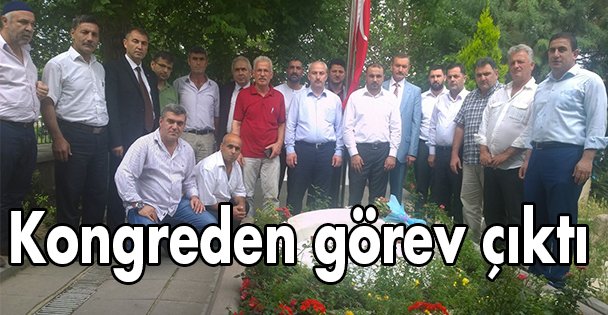 Kongreden görev çıktı