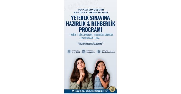 Konservatuvarlı olmanın anahtarı bu programda