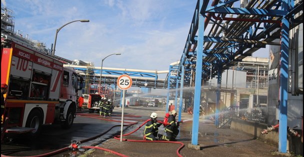 KORDSA'da kimyasal sızıntı tatbikatı