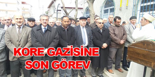 Kore gazisine son görev