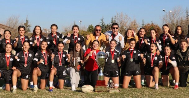 Körfez Gençlerbirliği, ragbide Türkiye şampiyonu oldu