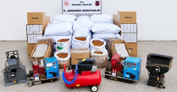 Körfez'de 2 Milyon 450 Bin TL Değerinde Kaçak Tütün Ele Geçirildi