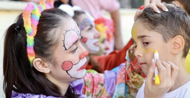 Körfez'de Çocuklar Tatili Eğlenerek Geçiriyor