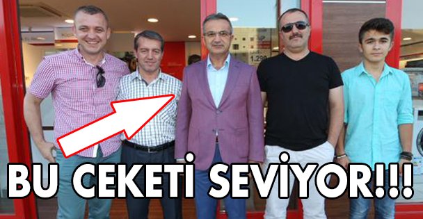 Köşker bu ceketi seviyor!