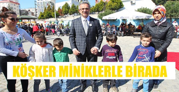 Köşker Miniklerle Birada