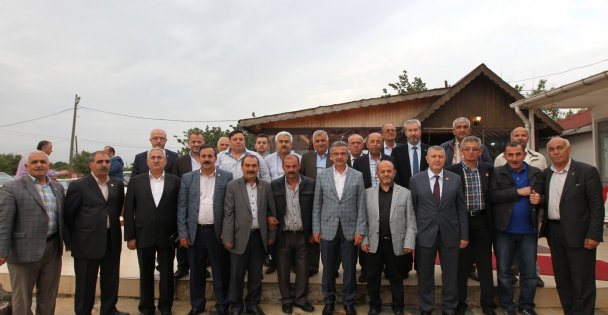 Köşker muhtarlarla buluştu