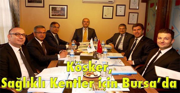 Köşker, Sağlıklı Kentler için Bursa'da