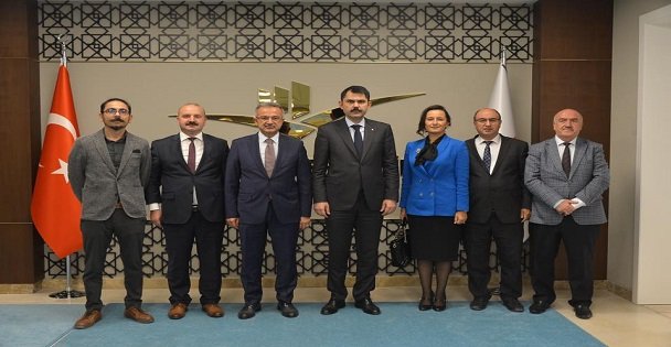 Köşker tapular için görüştü!