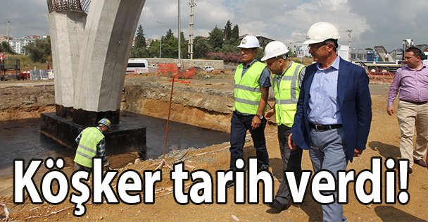 Köşker tarih verdi!