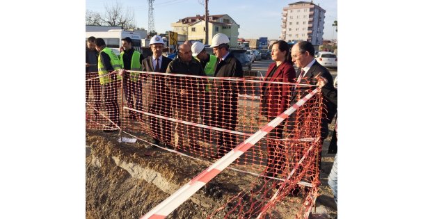 Köşker, Topçularda inceleme yaptı