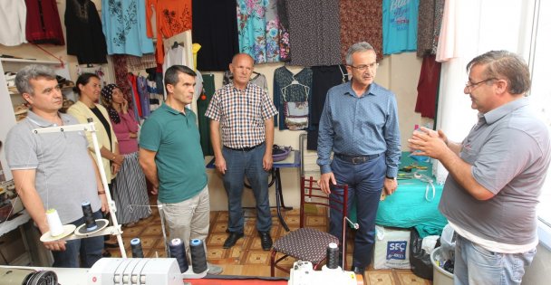Köşker ziyaretlerini sürdürüyor