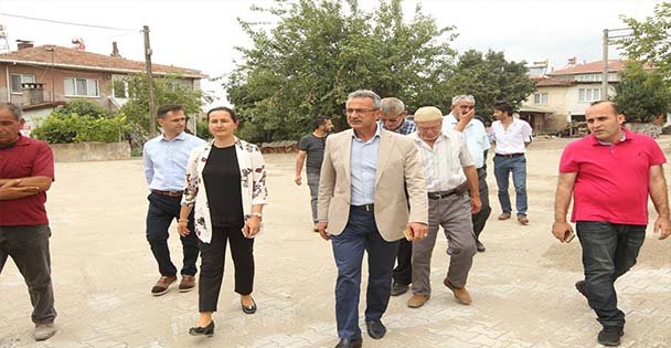Köşker'den denetim turu