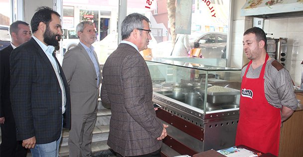 Köşker'den esnaf turu!
